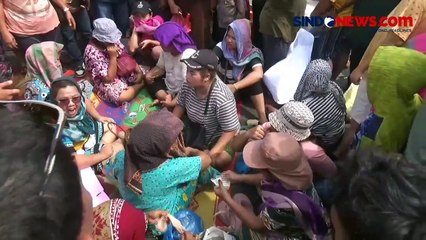 Lalu Lintas Jalinsum Lumpuh Usai Ratusan Emak-Emak Blokir Jalan di Deli Serdang