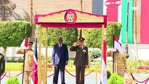 الفريق أول محمد زكى القائد العام للقوات المسلحة وزير الدفاع يلتقى وزير دفاع كينيا