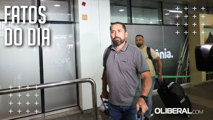 Técnico Gustavo Morínigo chega a Belém para assumir o Remo e cita prioridades