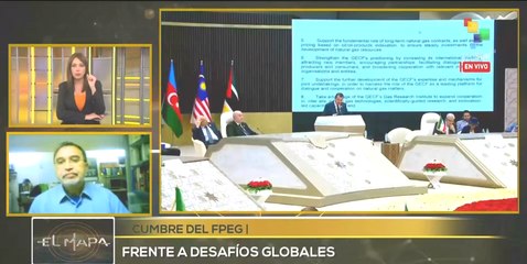 Países Exportadores de Gas garantizan energía como centro del crecimiento global