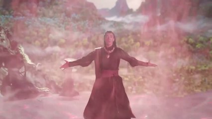 Fantasy movie! The blue phoenix, who has been trapped for many years, descends from the sky in anger and kills everyone in one instant baddies caribbean Movie