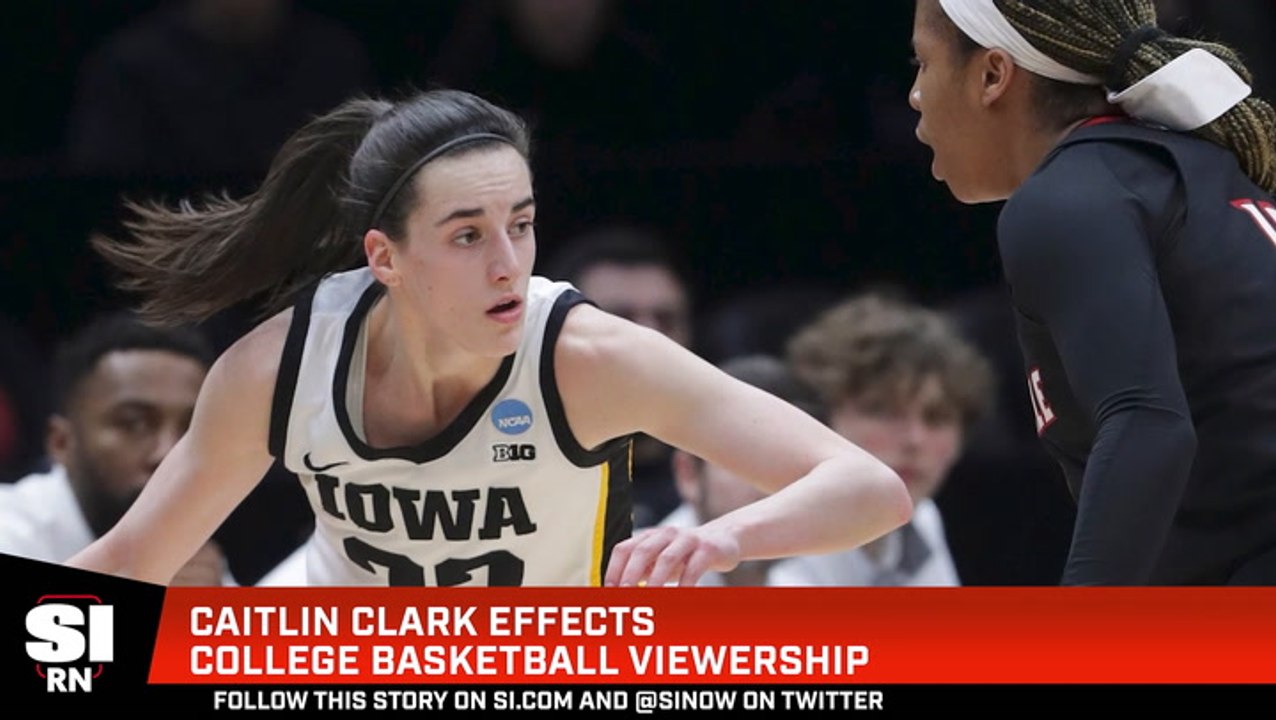 Caitlin Clark Effects College Basketball Viewership video Dailymotion