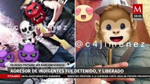 Agresor de indigentes fue liberado, presume ser narcomenudista en redes sociales