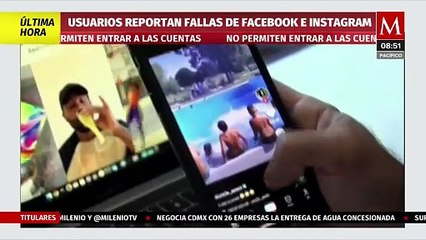 Reportan caída a nivel mundial de Facebook e Instagram