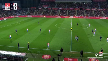 Saque de banda ofensivo Real Sociedad.