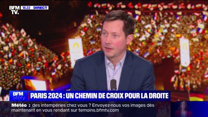 Affiche des JO de Paris: "On décide de renier des symboles", pour l'eurodéputé (LR) François-Xavier Bellamy
