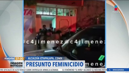 Exigen justicia por el feminicidio de Azul en Iztapalapa, CDMX