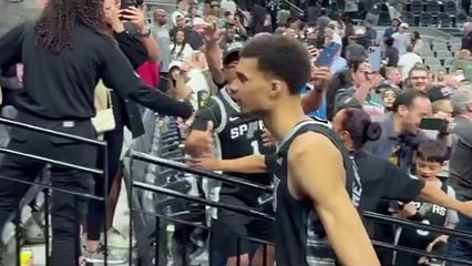 Wemby loves San Antonio and San Antonio loves Wemby 