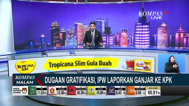 Dugaan Gratifikasi Lebih dari Rp100 Miliar, Ganjar Dilaporkan IPW ke KPK