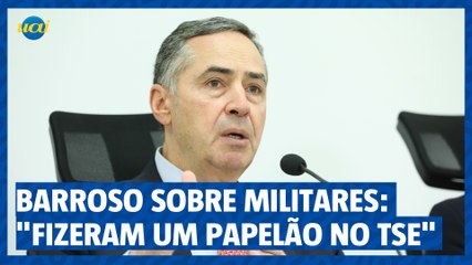 Presidente do STF sobre militares: "Fizeram um papelão no TSE"