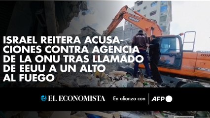 ISRAEL REITERA ACUSACIONES CONTRA AGENCIA DE LA ONU