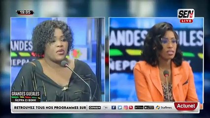 Chaud débat entre Fat Abdou et Président Lamine  Gueye "djoubo nieuepeu ko beugeu wayé.."