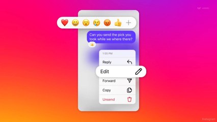 You Can Now Edit DMs on Instagram