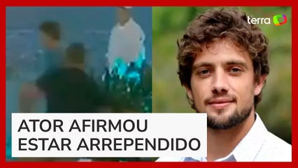 Vídeo mostra mostra ator Rafael Cardoso agredindo gerente de bar no RJ