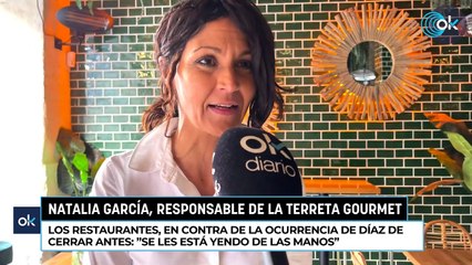 Los restaurantes, en contra de la ocurrencia de Díaz de cerrar antes: "Se les está yendo de las manos"