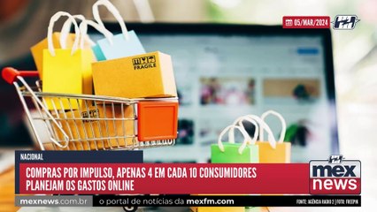 Compras por impulso, apenas 4 em cada 10 consumidores planejam os gastos online