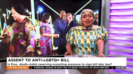Assent to Anti LGBTQ+ Bill: Is Pres. Akufo Addo swerving mounting pressure to sign bill into law? - The Big Agenda on Adom TV (5-3-24)