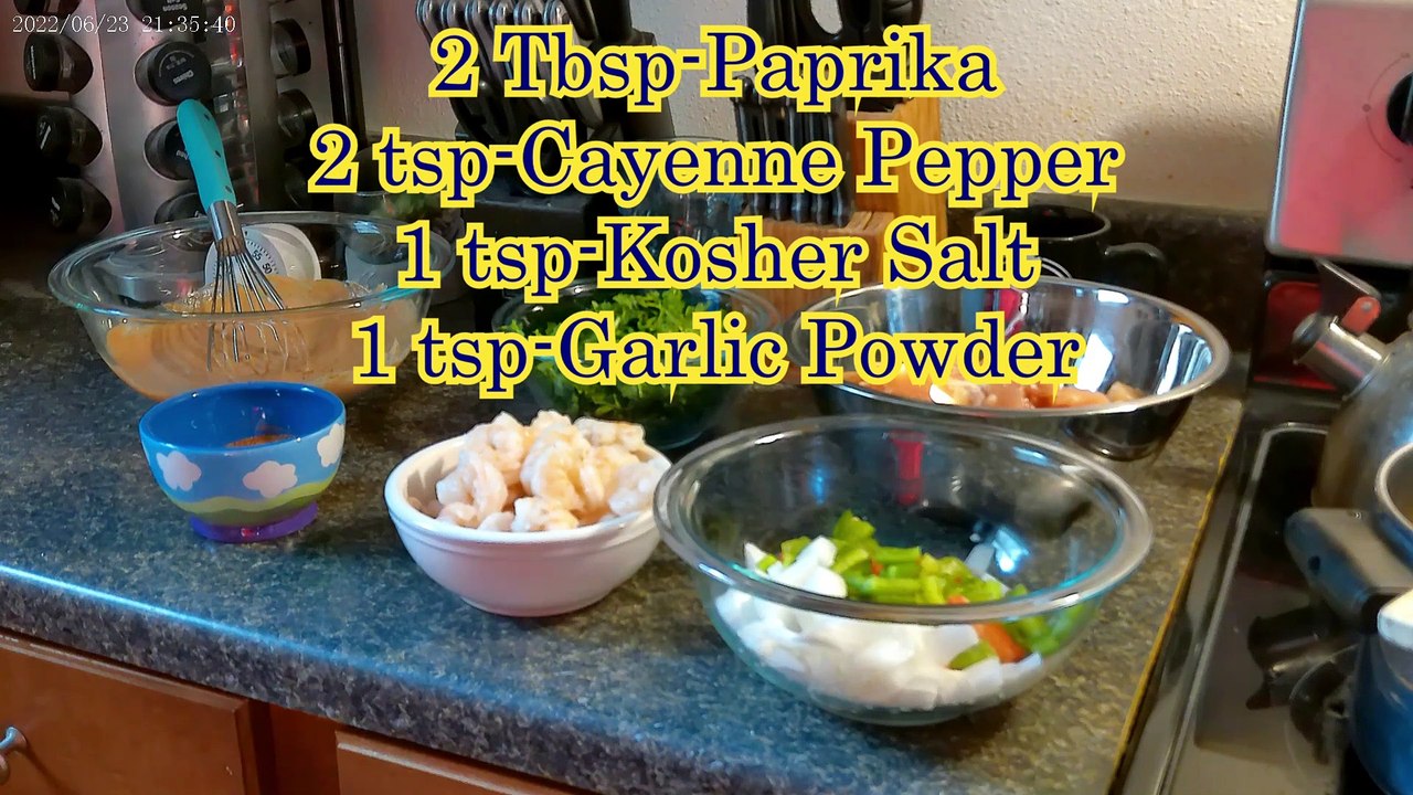 Chicken-Shrimp Bowl