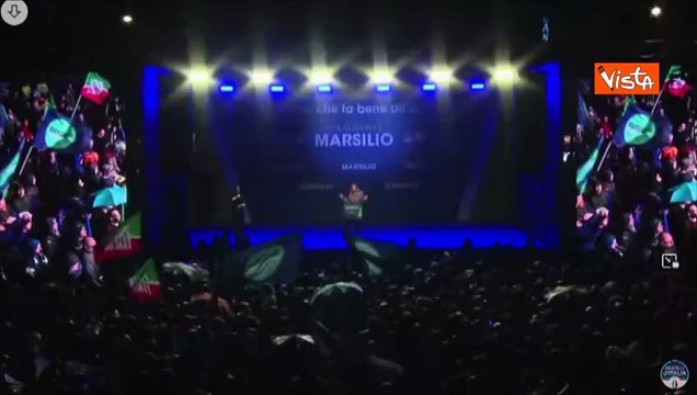 Regionali Abruzzo, Meloni: Centrodestra insieme per scelta, altri si vergognano di alleati