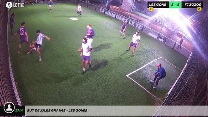 But de Jules Grange - LES GONES