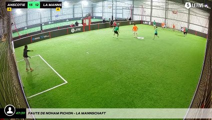 Faute de Noham Pichon - La Mannschaft