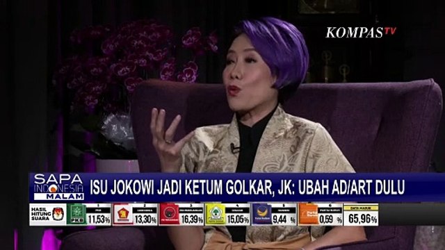 Soal Peluang Jokowi Jadi Ketum Golkar, Begini Respons Jusuf Kalla