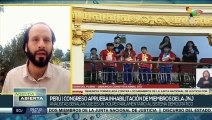Congreso peruano aprobó la acusación constitucional e inhabilitación a miembros de la JNJ
