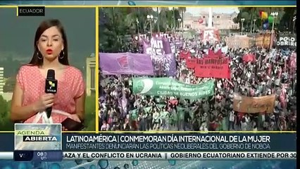 Ecuador se movilizará por el Día Internacional de la Mujer