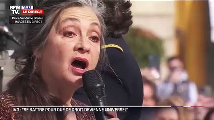 Catherine Ringer chante "La Marseillaise"