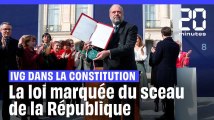 IVG dans la Constitution : La loi marquée du sceau de la République #shorts