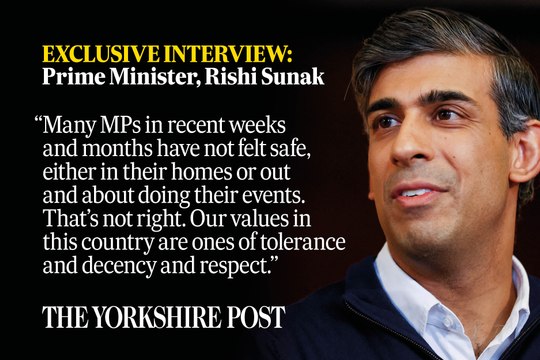 Prime Minister reveals fears for MPs' safety in exclusive Yorkshire Post interview