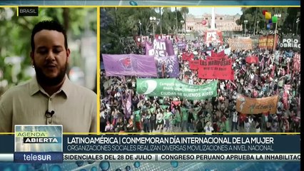 Activistas en Brasil exigen fin de la violencia de género