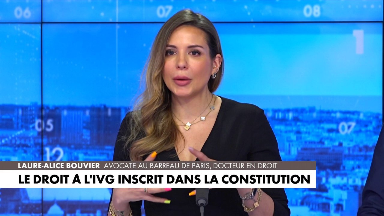Laure-Alice Bouvier : «En tant que praticienne, je constate que le fait d'inscrire l'IVG dans la Constitution permet de donner une symbolique aux femmes qui ne sont pas au courant qu'il devient un droit fondamental»