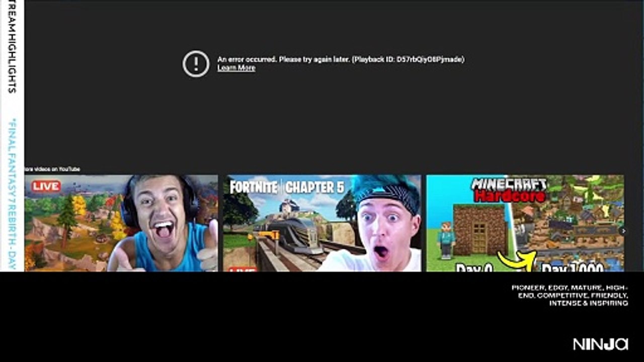 Fortnite Domination Then Some Final Fantasy 7 - Live