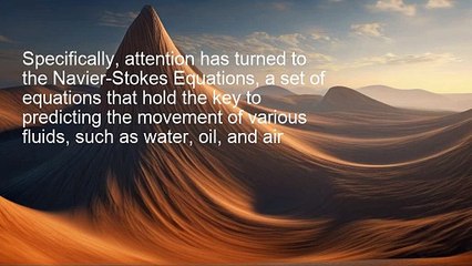 "Unraveling the Navier-Stokes Equations: A Mathematical Triumph"