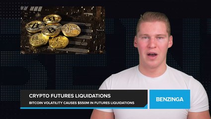 Bitcoin Volatility Triggers $550 Million in Crypto Futures Liquidations