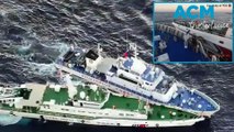 Philippines crew injured after collision with Chinese vessel in disputed South China Sea