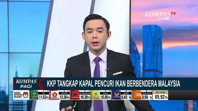 KKP Tangkap Kapal Pencuri Ikan Berbendera Malaysia di Selat Malaka