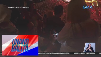 Wedding proposal para sa isang Filo Swiftie sa "The Eras Tour" | UB