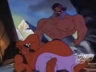 Muscle Cartoon Clip - Aladdin the Series 1