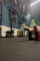 Woman Falls While Attempting Burpees at Gym
