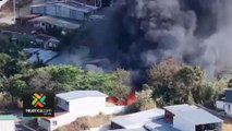 tn7-Incendio consumió taller de carros y chatarrera en Desamparados-050324