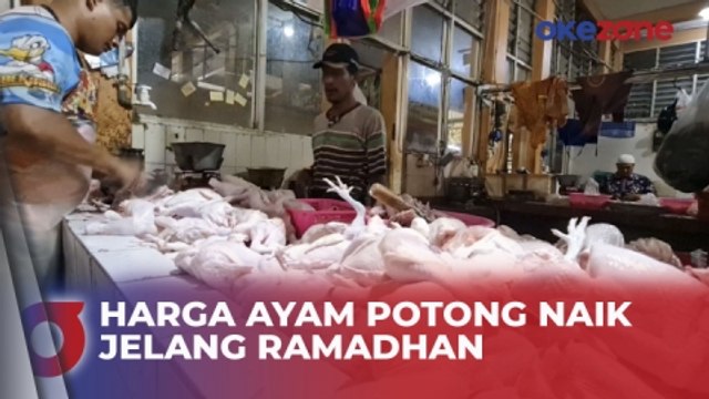 Meroket! Harga Ayam Potong Tembus Rp39 Ribu per Kg Jelang Ramadhan