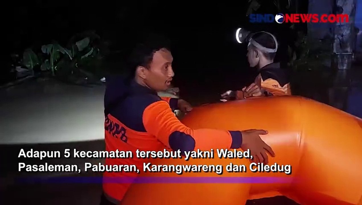 Hujan Deras Guyur Cirebon, Ribuan Rumah di 5 Kecamatan Terendam Banjir