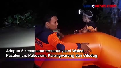 Hujan Deras Guyur Cirebon, Ribuan Rumah di 5 Kecamatan Terendam Banjir
