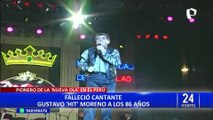Fue considerado pionero de la nueva ola peruana: a los 86 años murió cantante Gustavo 'Hit' Moreno