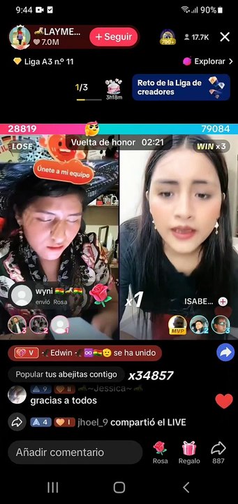 Layme vs. Isabel IV - batalla de tiktok 2024