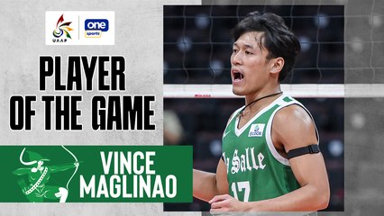 UAAP Player of the Game Highlights: Vince Maglinao clears path for DLSU in win vs UE