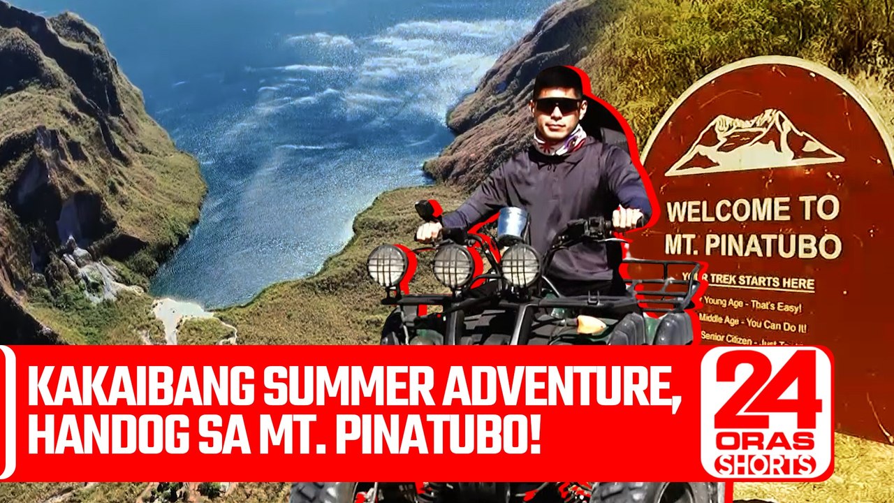Kakaibang summer adventure, handog sa Mt. Pinatubo! | 24 Oras Shorts