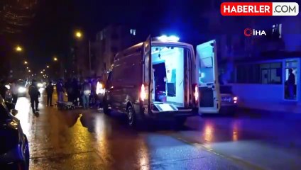 Otomobilin çarptığı yaya hastaneye kaldırıldı